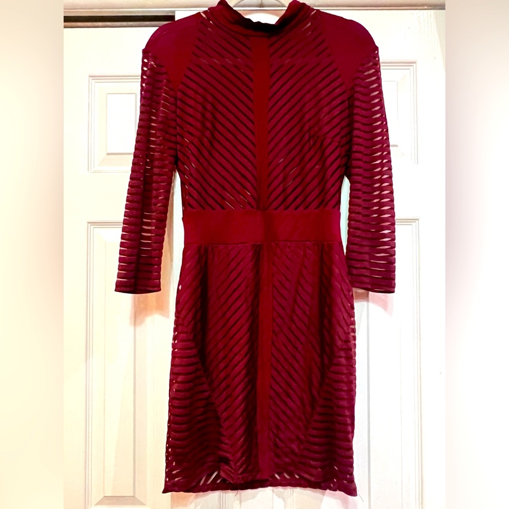Red/Burgundy, Fashion Nova Dress